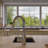17.75'' L Single Bowl Granite Kitchen Sink-14644846