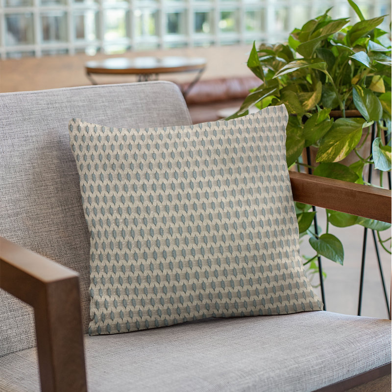 Rocks Geometric Outdoor Reversible Throw Pillow, 20" x 30"