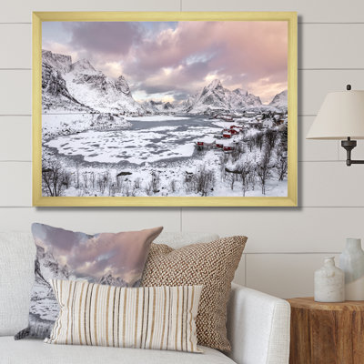 Winter Winter In Alaska sur impression sur toile
