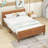 Wood Platform Bed with Headboard and Footboard-217438866-217438868