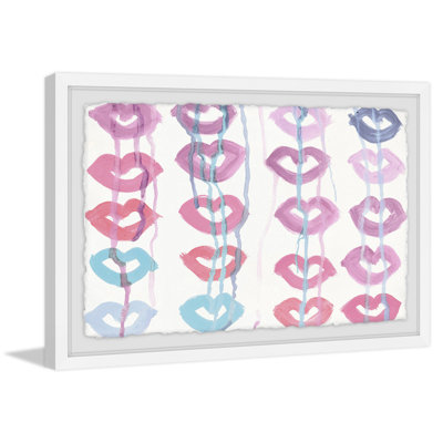 Lips Overload - Single Picture Frame Painting