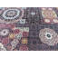 Tapis de zone en laine noir/beige 11 pi 10 po x 15 po one-of-kind à la main noué la Stef