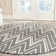 Ellicott Hand Tufted Wool Chevron Rug