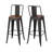 Claytor Iron Outdoor 77cm Bar Stool
