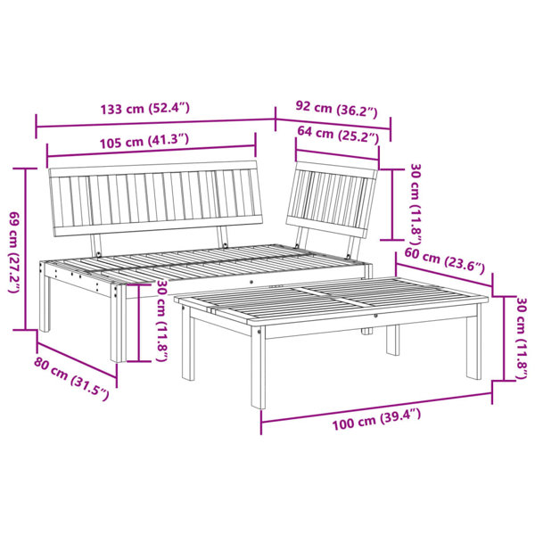 Dimensions du produit