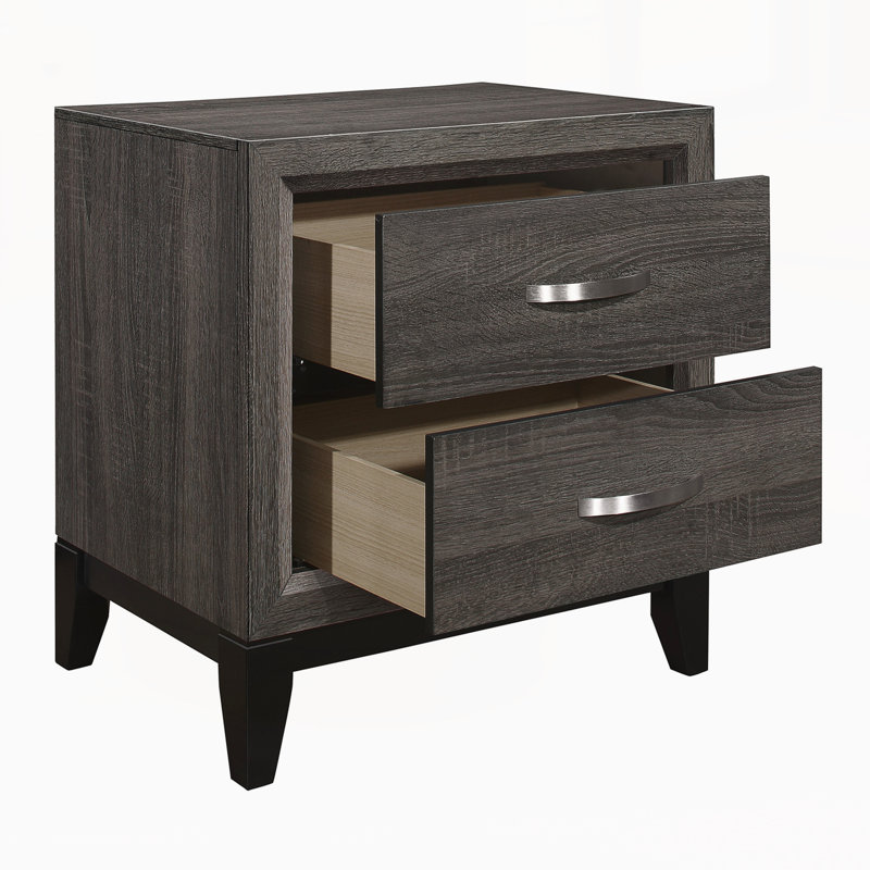 Table de chevet moderne avec tiroirs