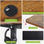 63" Electric Height Adjustable Standing Desk With Curved Desktop And 4 Casters-601490767