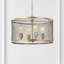 Luminaire tambour à tambour simple 4 lumières Kace