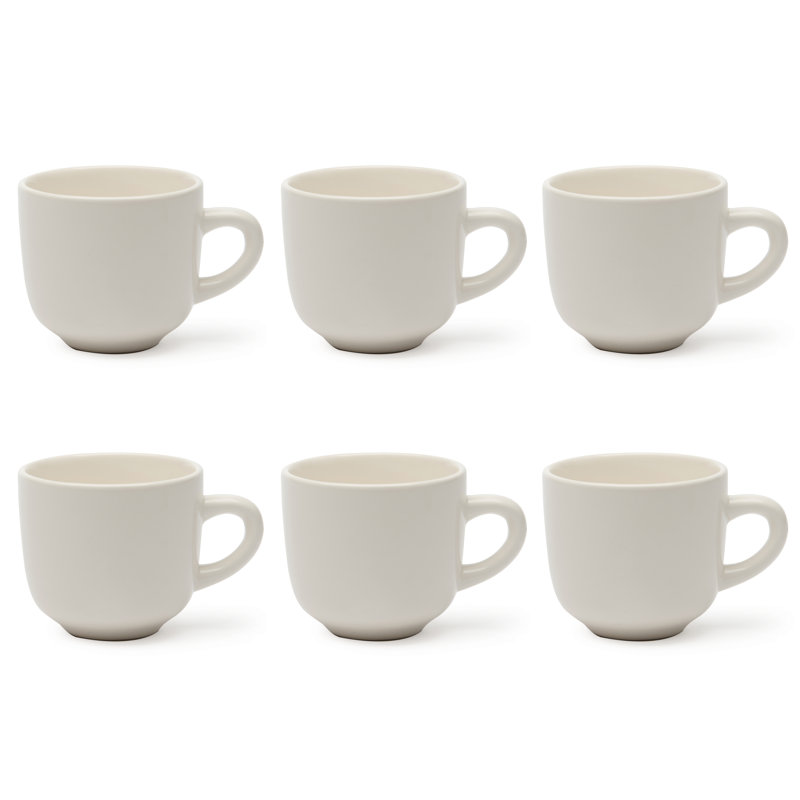 Fashion White Ceramic Teacup