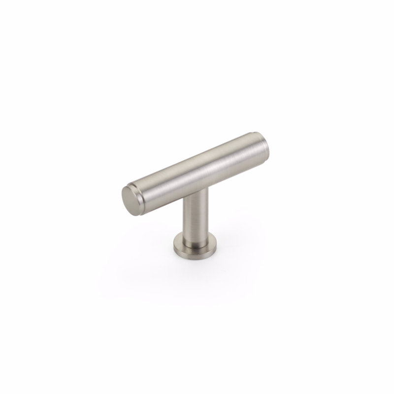 Pub House Geometric Knob, Brushed Nickel