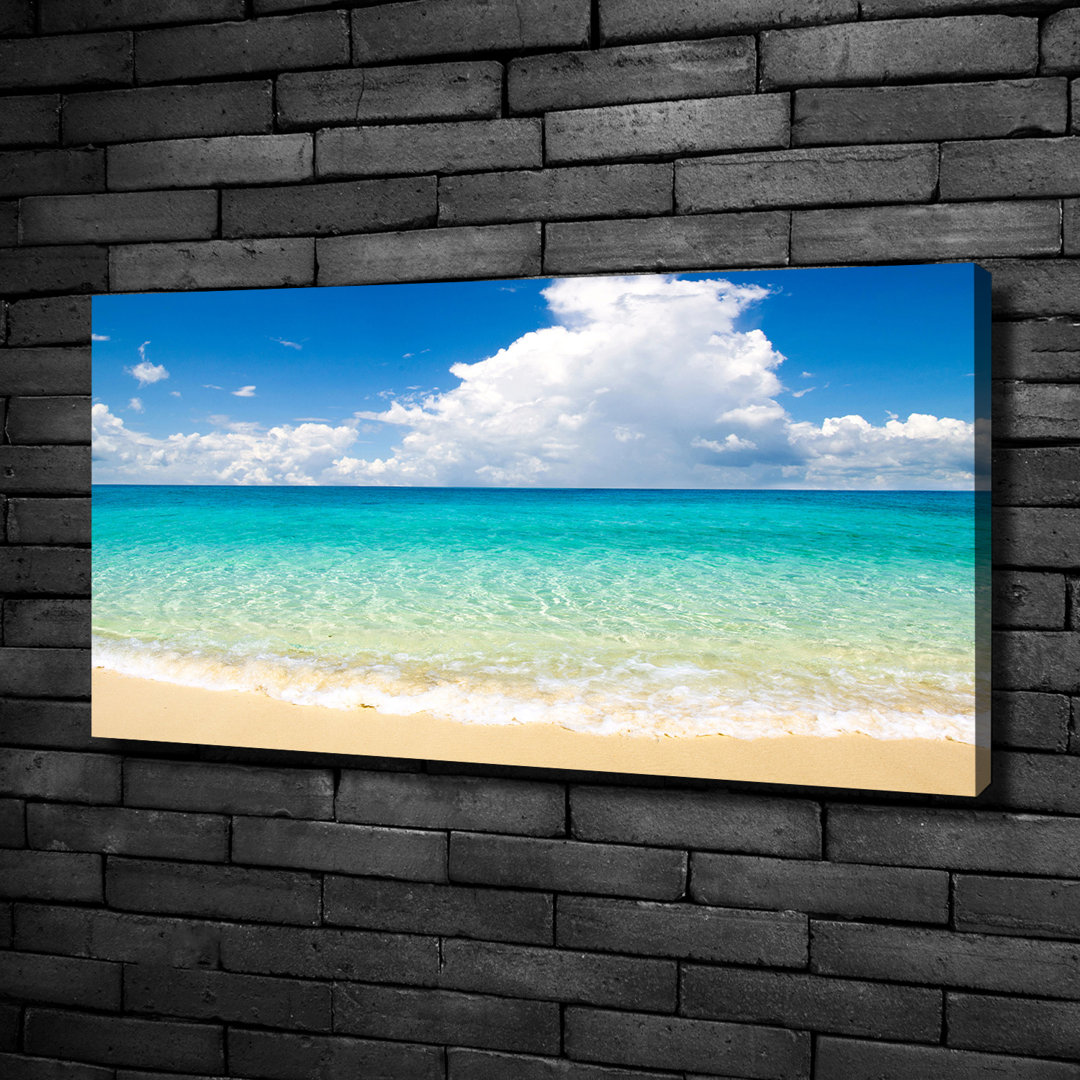 Paradise Beach - Kunstdrucke auf Leinwand - Wrapped Canvas