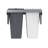 Steel Top Mount Pullout Hamper