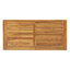 Ensemble de salle à manger 3 pièces en bois pour l'extérieur, mobilier de patio, mobilier d'extérieur