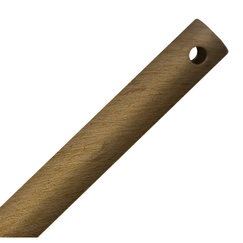 Tige de ventilateur de plafond Anarkali en bois vieilli, H 36 po x l 0,75 po x P 0,75 po, Bois vieilli