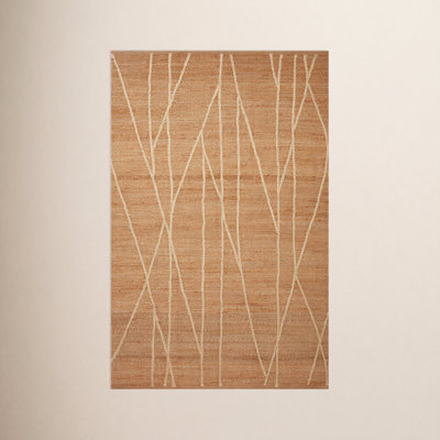 Albemarie Natural Ivory Hand-Woven Jute Rug