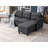 78.2"wide Upholstery Sofa With Square Arms-76431638