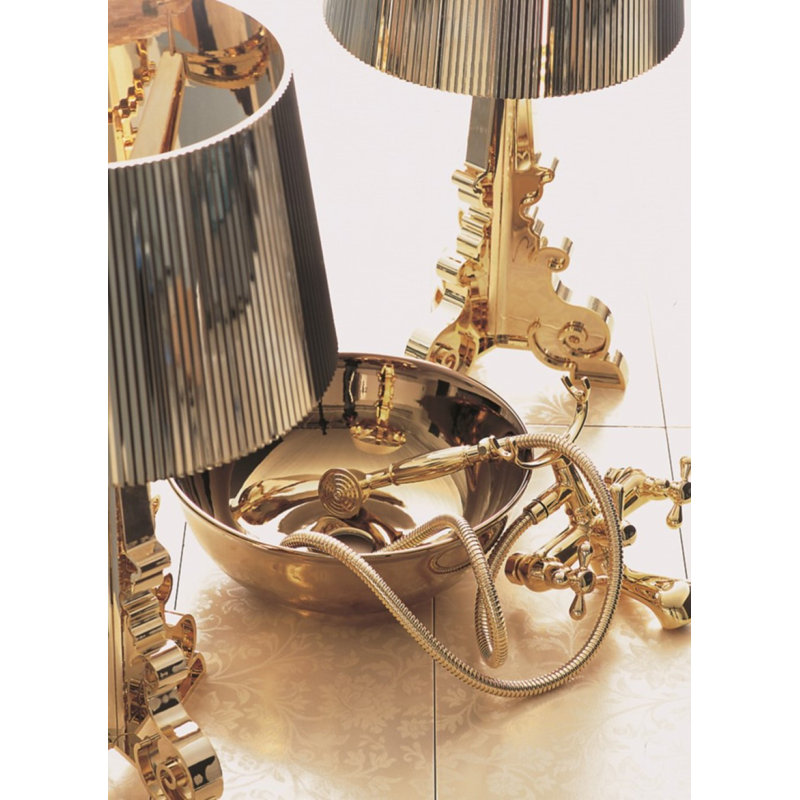 Bourgie Table Lamp, Gold