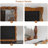 Marka 24''x36'' Natural Solid Pine Wood Frame Rectangle Flat Wall Mirror Wavy Design For Entry way&Bathroom-1552634116