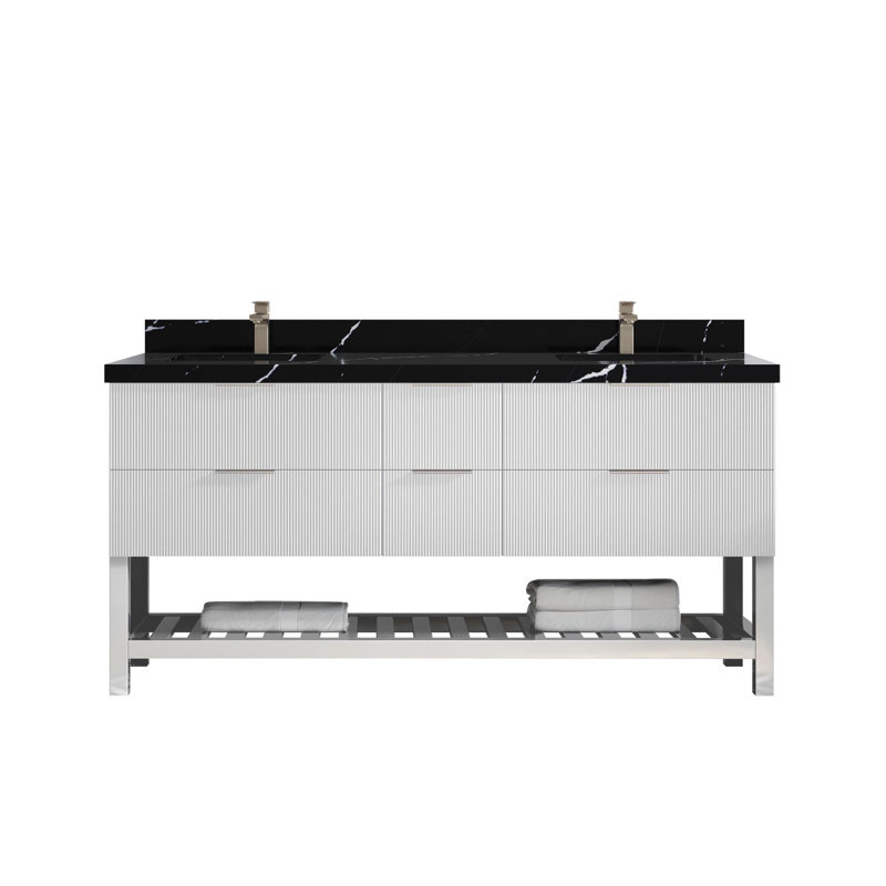 Ensemble de meuble-lavabo double 72 po Catalina
