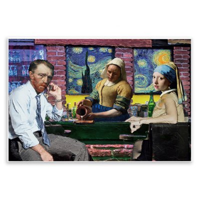 "Classic Paintings Gathered", art mural par Reinders
