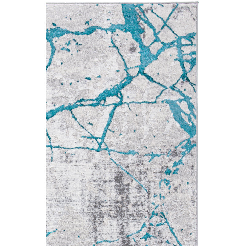 Nevzeta Performance Abstract Rug, Rectangle 8' x 10'