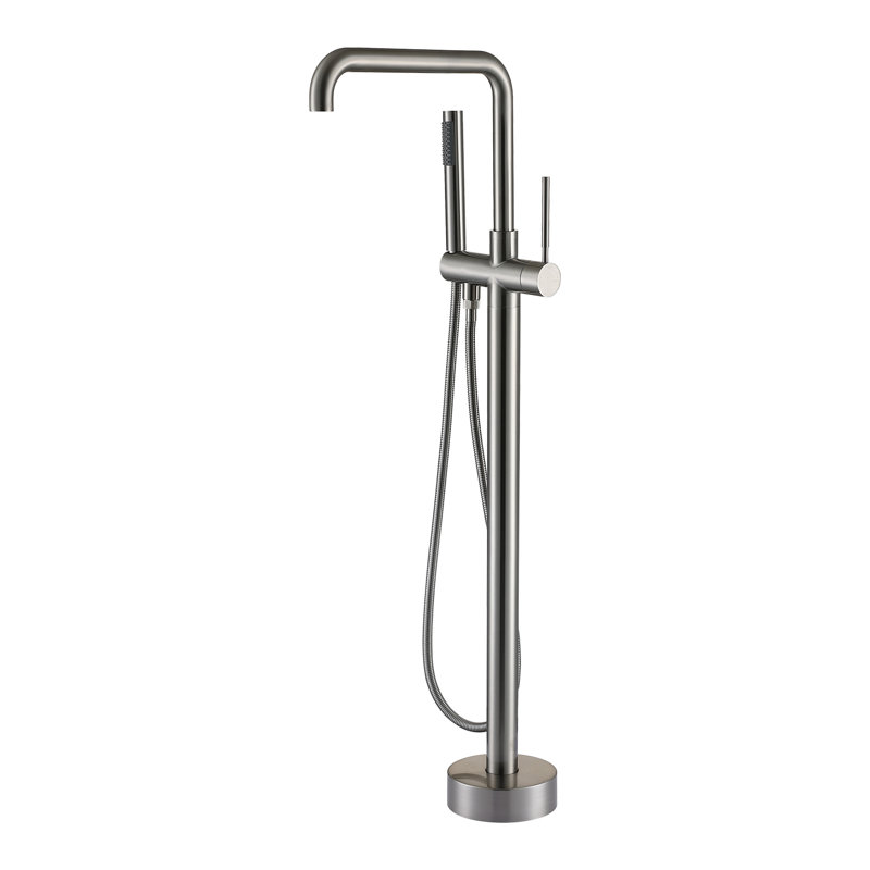 Floor Tub Spout, Brushed Nickel