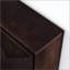 Armoire de rangement Mid-Century moderne en forme de V, buffet étroit avec un design multifonctionnel pour le salon et la cuisine.-929129410