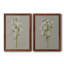 «White Field Flowers I», ensemble de 2 peintures sur toile encadrées-1126046350-1126046351