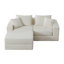 Canapé modulaire moderne avec méridienne en L-1263414142