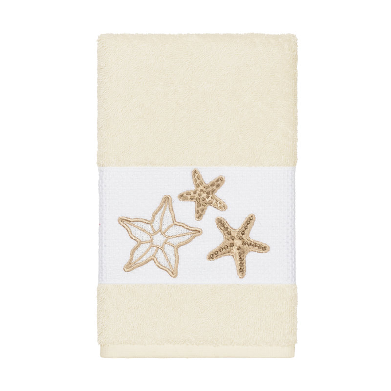 Lydia Midweight Hand Towel, Cream