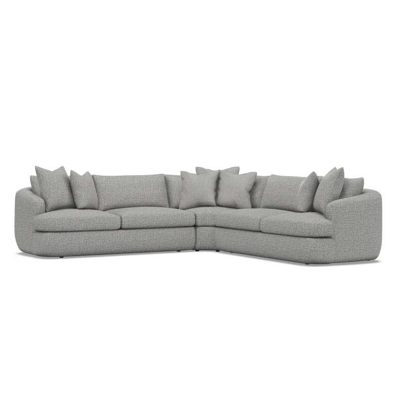 Jules Fabric 3 Pc Sectional, 1697-011