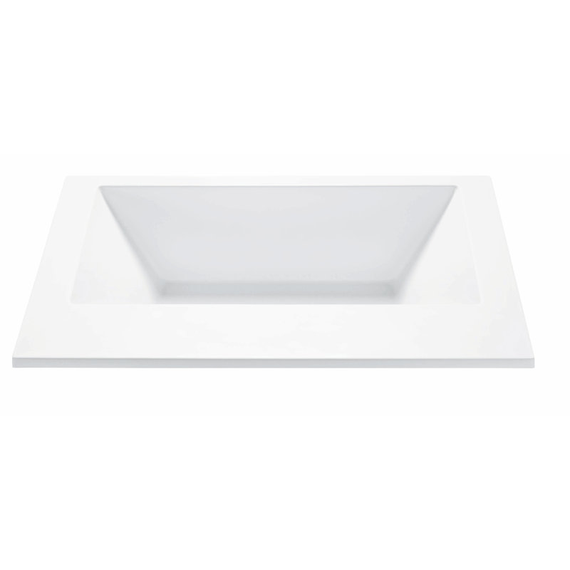 Metro 3 Soaker Tub - Matte, Drop in, 20" H x 71.75" W x 41.88" D