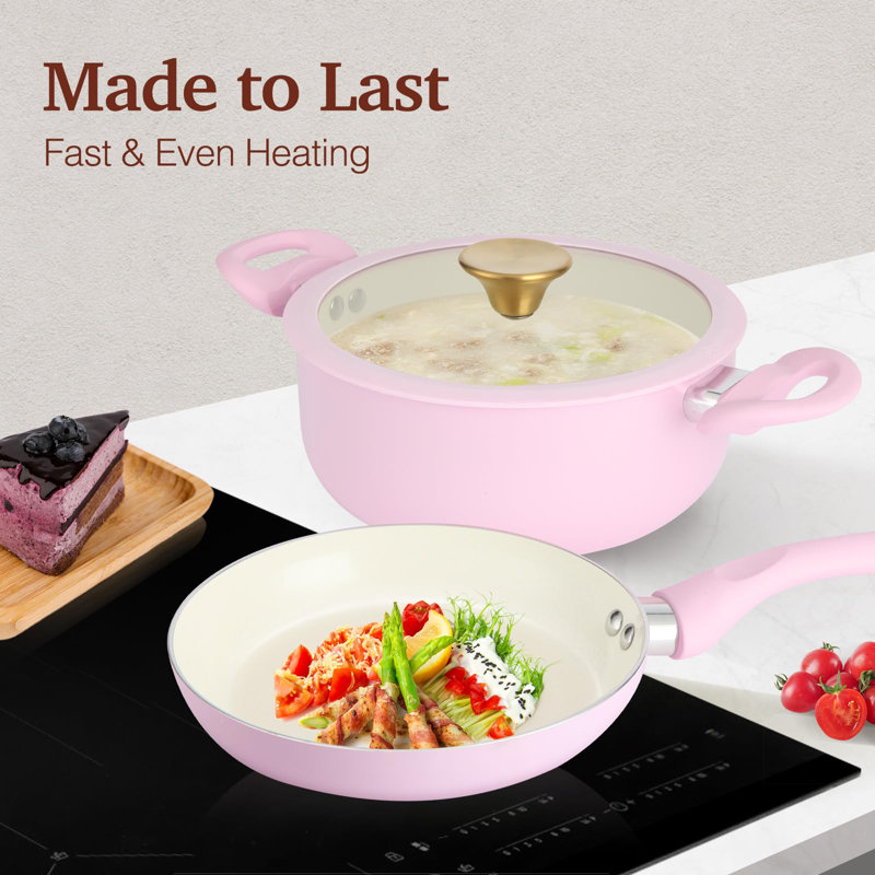 11 - Piece Aluminum Cookware Set