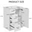 Meuble-lavabo 24 po avec lavabo et 2 tiroirs 24 po