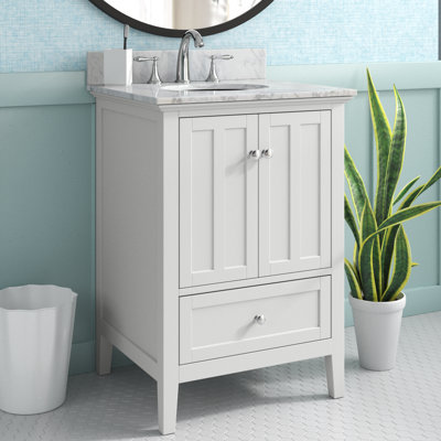 Ain 25'' Single Bathroom Vanity with Top