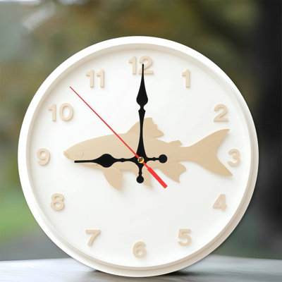 Horloge murale poisson