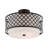 Mance Fabric Semi Flush Mount-552080577-552080582