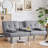 Upholstered 62.5" W 3-in-1 Sofa Bed-1890176508-1969848647