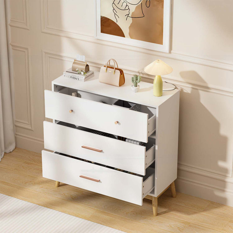 3-Drawer Storage Cabinet