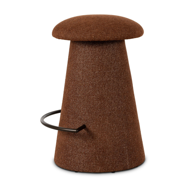 Cannes Swivel Stool-Crypton Wayfarer Sienna-Counter, Crypton Wayfarer Sienna