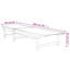 Chaise longue inclinable 78,7 po Keedysville