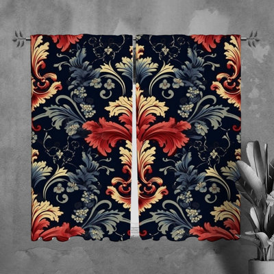 Paire de rideaux obscurcissant en polyester Winchendon