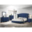 Ensemble de chambre avec grand lit 4 pièces Kennedy Gris-887664254-887664252-887664253