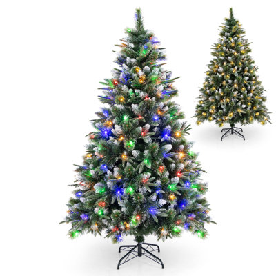 Abygale Lighted Artificial Christmas Tree