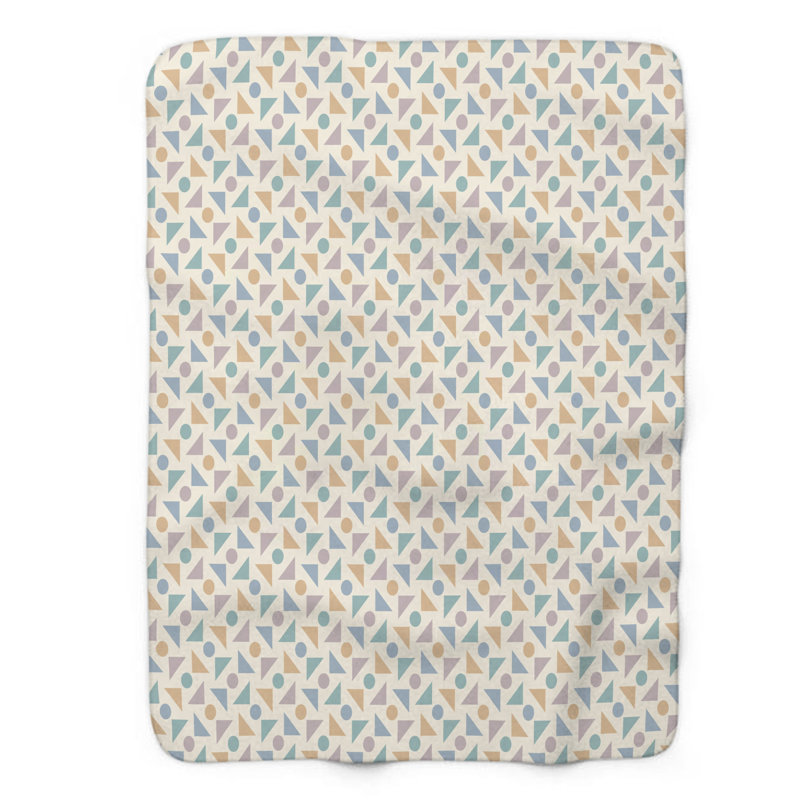 Mauve Boho - couverture de qualité supérieure 1 pièce, Lit simple