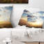 Coussin lombaire avec paysage