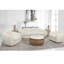 Fauteuil pivotant en polyester 43 po Dazion