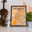 New York City City Map - No Frame Print-1630559218