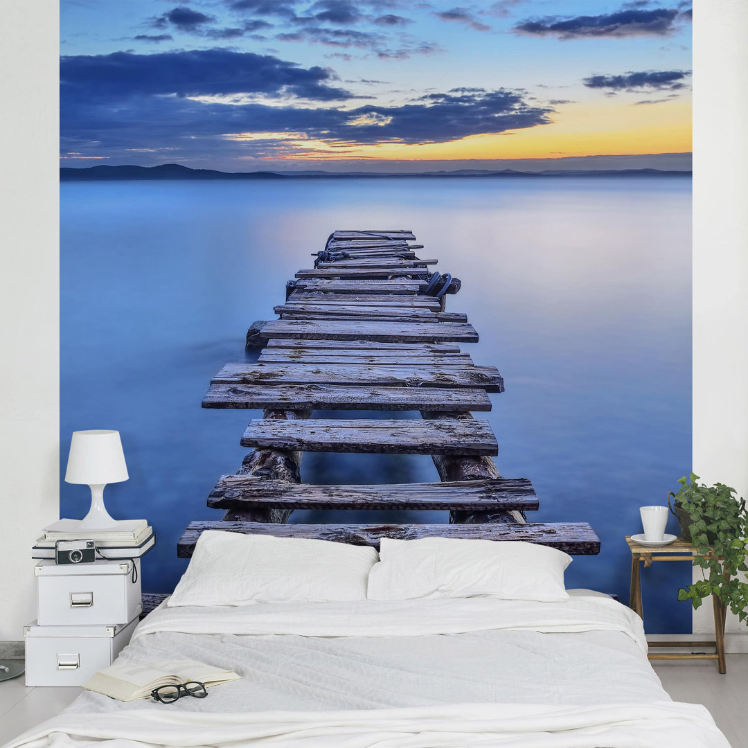 Tapete Pier Over the Calm Sea