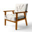 Chaise rembourrée abstraite avec minimalisme-792876531